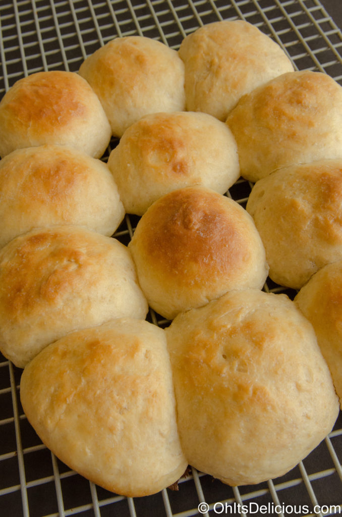 Homemade Laadi Pav (Dinner Rolls) | Oh It's Delicious