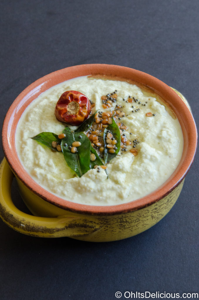 Coconut Chutney (Dipping Sauce For Idli, Dosa And Many More..) - Oh It ...